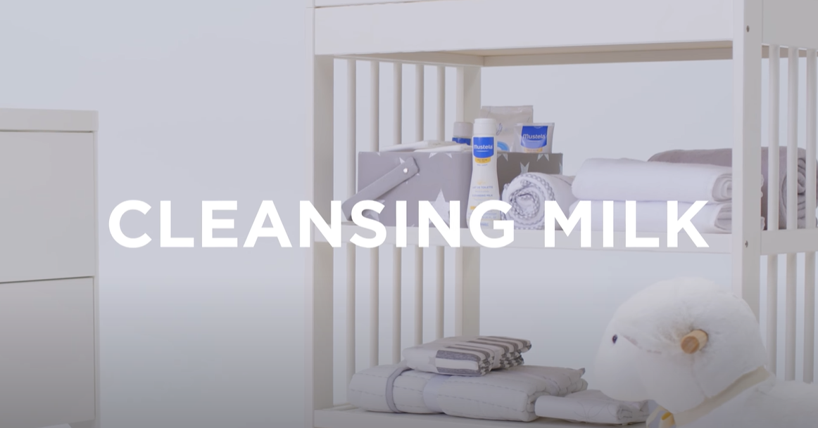 Cleansing milk for baby with organic avocado - no rinse